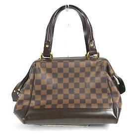 Sac à main Louis Vuitton Damier Knightsbridge Marron Damier ebène