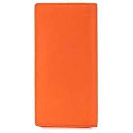 Louis Vuitton-Louis Vuitton Orange Aerogram Brazza Wallet-Orange