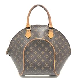 Louis Vuitton-Louis Vuitton Monogram Ellipse MM Shoulder Bag-Brown