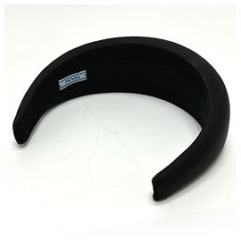 Prada Triangle Haarband Schwarz