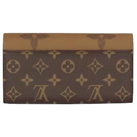Louis Vuitton-Louis Vuitton Portefeuille Sarah Monogram Giant Long Wallet-Brown,Monogram