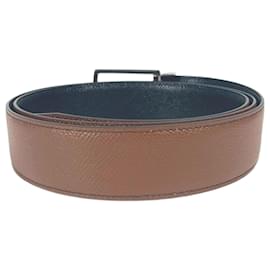 Salvatore Ferragamo-Salvatore Ferragamo Double Gancini Reversible Belt-Brown,Black