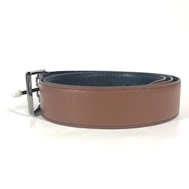 Salvatore Ferragamo-Salvatore Ferragamo Double Gancini Reversible Belt-Brown,Black