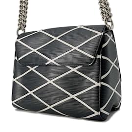 Louis Vuitton-Louis Vuitton Epi Twist PM Chain Shoulder Bag-Black