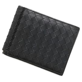 Bottega Veneta-Bottega Veneta Bi-fold Wallet-Black