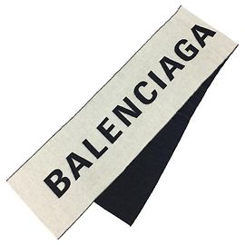 Sciarpa Marco Balenciaga Nero Bianco