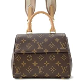 Louis Vuitton-Louis Vuitton Monogram Cluny BB Shoulder Bag-Brown