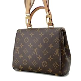 Louis Vuitton-Louis Vuitton Monogram Cluny BB Shoulder Bag-Brown
