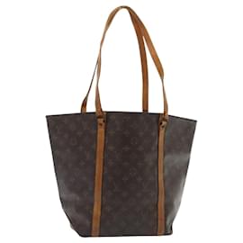 Louis Vuitton-LOUIS VUITTON Monogram Sac Shopping Tote Bag M51108 LV Auth hk1616-Monogram