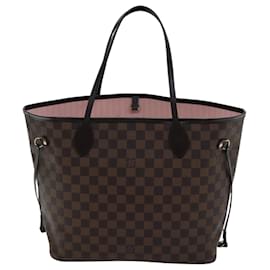 Louis Vuitton-LOUIS VUITTON Damier Ebene Neverfull MM Tote Bag N51105 LV Auth 86990SA-Other