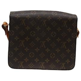 Louis Vuitton-LOUIS VUITTON Monogram Cartouchiere GM Shoulder Bag M51252 LV Auth 79125-Monogram