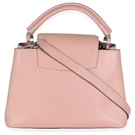 Louis Vuitton-Louis Vuitton Petale Taurillon Capucines BB-Pink