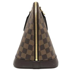 Louis Vuitton-Louis Vuitton Damier Alma Tote Handbag-Brown