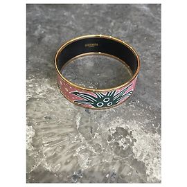 Hermès Pulseiras HERMES T. Metal Rosa