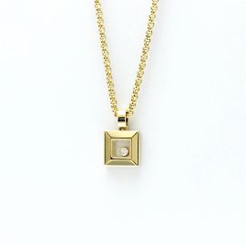 Collar Péndulo Chopard Happy Diamonds 79/2938 Dorado