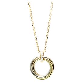 Collar Péndulo Trinity de Cartier Dorado