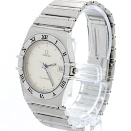 Omega-Omega Constellation Stainless Steel Quartz Wristwatch-Other