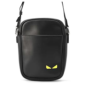 Fendi-Fendi Shoulder Bag Bugs Monster Small-Black