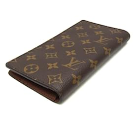 Louis Vuitton-Louis Vuitton Monogram Brazza Wallet M66540-Brown