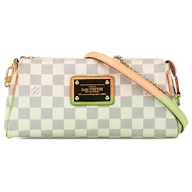 Louis Vuitton-Louis Vuitton White Damier Azur Eva-White