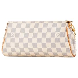 Louis Vuitton-Louis Vuitton White Damier Azur Eva-White