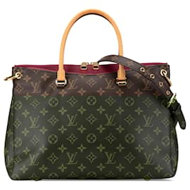 Louis Vuitton-Louis Vuitton Brown Monogram Pallas MM-Brown