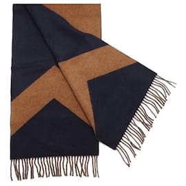 Hermès-Hermes Kazak Chevron Cashmere Stole-Other