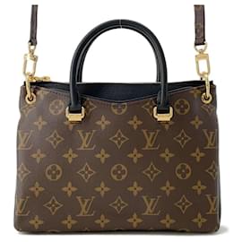 Louis Vuitton-Louis Vuitton Monogram Pallas BB Handbag-Black