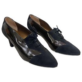 Scarpe stringate vintage Yves Saint Laurent Nero