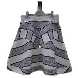 Jupe trapèze 3.1 Phillip Lim coton lin Multicolore
