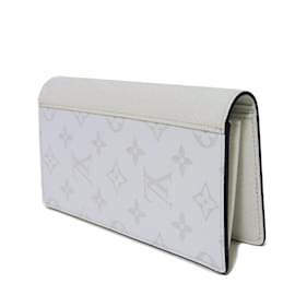 Louis Vuitton-Louis Vuitton Long Wallet Portefeuille Brazza NM-White