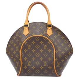 Louis Vuitton-Louis Vuitton Monogram Ellipse MM Handbag-Brown
