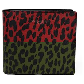 Yves Saint Laurent-Yves Saint Laurent Paris East West Wallet-Black,Red