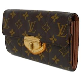 Louis Vuitton-Louis Vuitton Long Wallet Portefeuille Sarah-Brown,Monogram