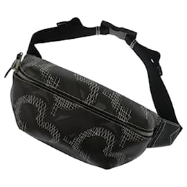 Burberry-Burberry TB Monogram PVC Black Body Bag-Black