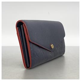Louis Vuitton-Louis Vuitton Long Wallet in Marine Rouge-Red