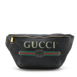 Sac ceinture Gucci Print Sherry Line Noir Rouge Vert