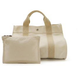 Hermès Borsa Tote PM Cannes Hermes Beige Crudo