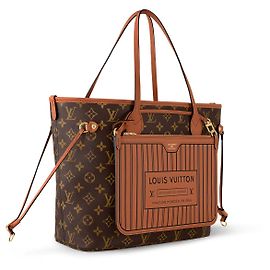 Louis Vuitton LV Neverfull Inside Out MM Marrom