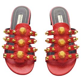 Balenciaga Flats Red