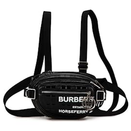 Burberry-Burberry Horseferry Crossbody Bag-Black
