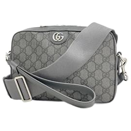 Gucci-Gucci GG Marmont Supreme Shoulder Bag-Brown