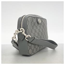 Gucci-Gucci GG Marmont Supreme Shoulder Bag-Brown