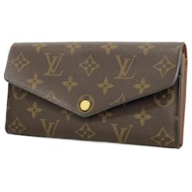 Louis Vuitton-Louis Vuitton Long Wallet Monogram Portefeuille Sarah M60531-Brown