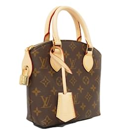 Louis Vuitton-Louis Vuitton Monogram Lockit BB Handbag-Brown