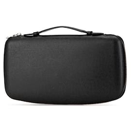 Louis Vuitton-Louis Vuitton Taiga Organizer Atoll Long Wallet-Black,Grey