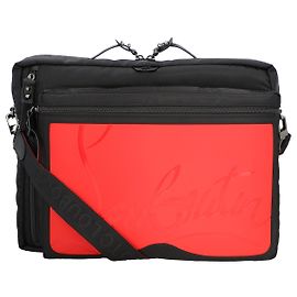 Borsa a tracolla Loubideal di Christian Louboutin Nero