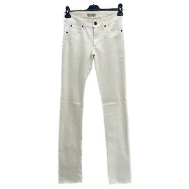 Jeans Acne Studios T.FR 34 Algodão Branco