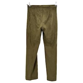 Autre Marque-Non Signé / Unsigned trousers T.IT 38 Polyester-Khaki