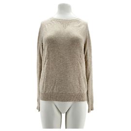 Tricot Eric Bompard T.International M Cachemire Écru
